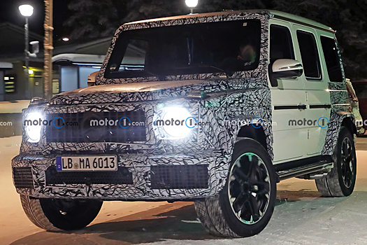 Появились первые фотографии обновленного Mercedes-Benz G 63