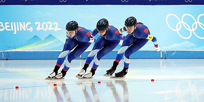 Конькобежка Лаленкова извинилась перед тренером за результат в командной гонке на Играх