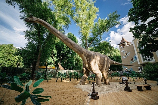 В центре Уфы появится огромный парк динозавров