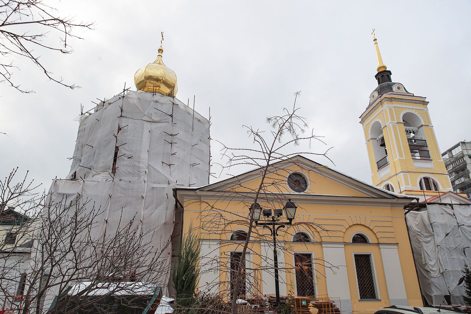 Фасадам церкви Успения в Казачьей слободе вернут исторический цвет