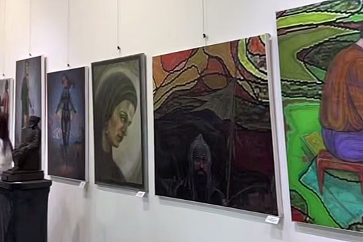 Народный художник КЧР Магомет Хабичев представил свое творчество в Картинной галерее Черкесска