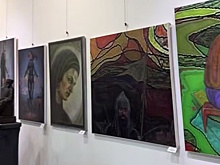 Народный художник КЧР Магомет Хабичев представил свое творчество в Картинной галерее Черкесска