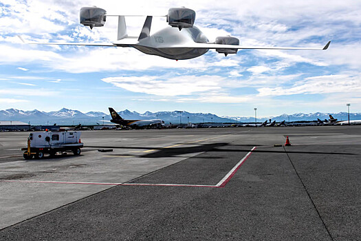 Воздушный-робот из США установил рекорд по грузоподъемности