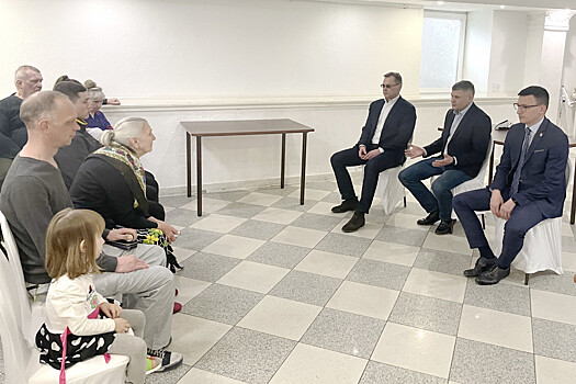 Депутаты Заксобрания Нижегородской области встретились с вынужденными переселенцами из Донбасса