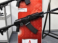 У бойца спецназа Франции RAID замечен российский карабин "Вепрь-12"