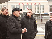 Глава Дзержинска проверил благоустройство общественных пространств после ремонта теплосетей