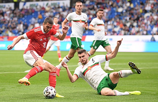 Сборная России по футболу разгромила болгар перед Евро