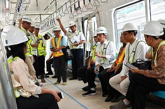 В Индонезии появилась первая в стране линия метро