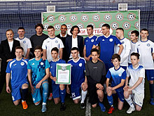 Смертин, Одемвингие и Сенников провели "Урок футбола" в лицее Казани