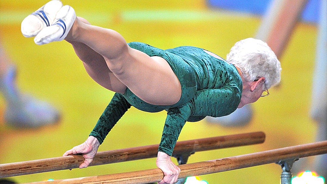 94-летняя Йоханна Кваас — самая возрастная гимнастка в мире: «Перестану заниматься спортом, когда умру»