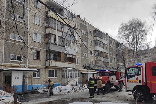В Ульяновске произошел взрыв газа в жилой пятиэтажке