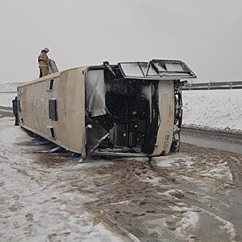Граждане Украины пострадали в аварии с автобусом под Воронежем