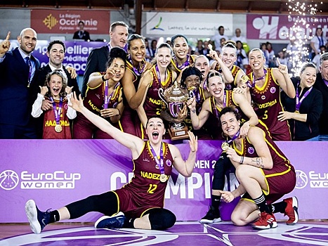 «Надежда» завоевала Кубок Европы по баскетболу