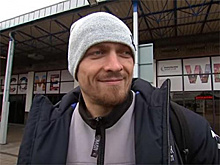 Александр Усик: Мне бы в душик да покушать, а о Беллью подумаю в субботу вечером