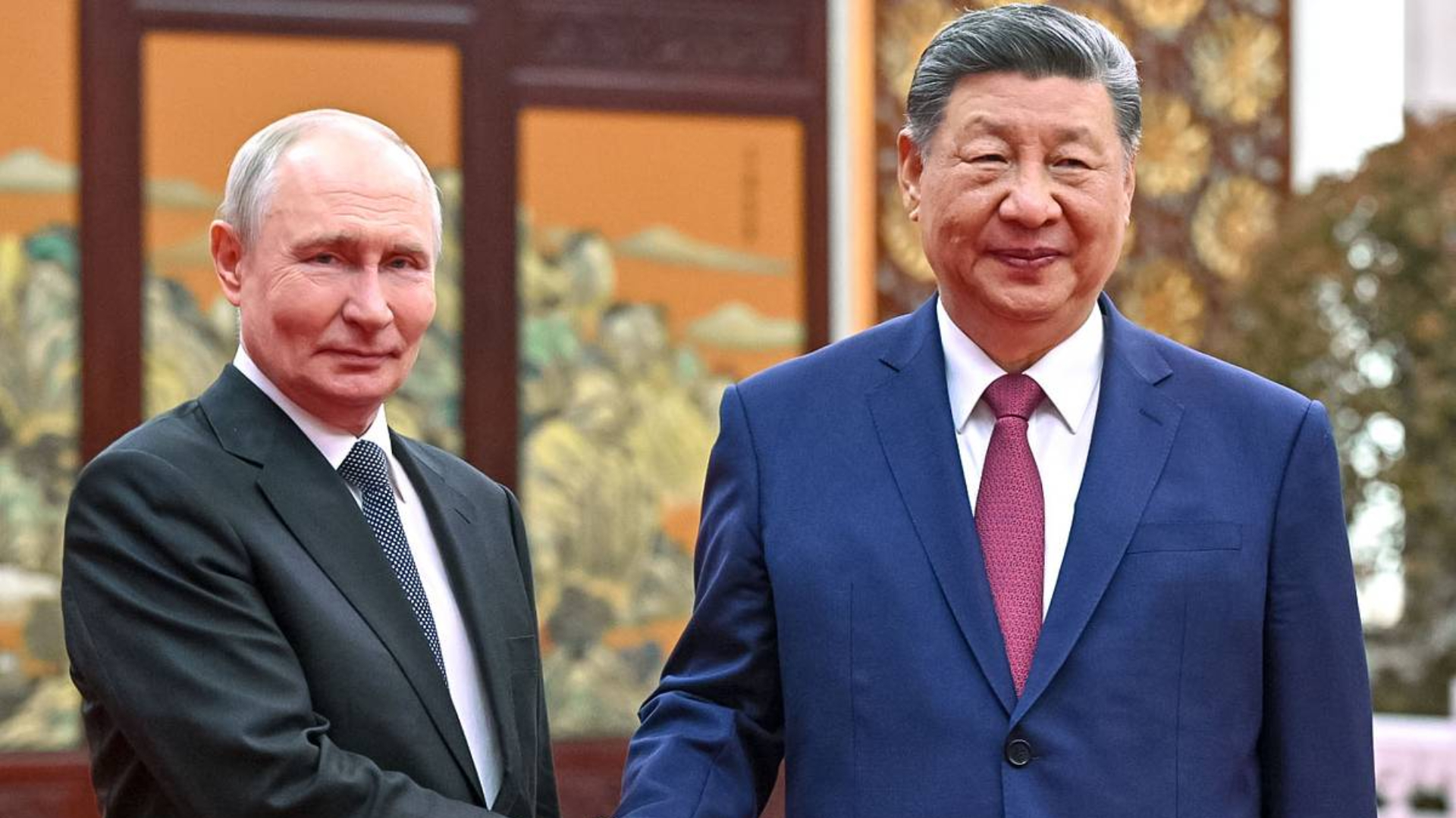 Путин и Си Цзиньпин встретились за чаем