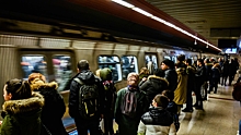 Вагон сошел с рельсов в турецком метро