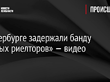 В Петербурге задержали банду «чёрных риелторов» — видео