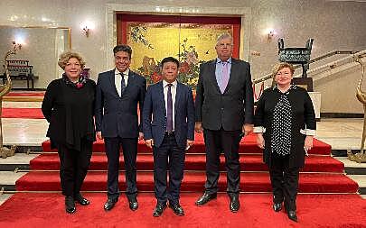 Генеральный секретарь Ассамблеи народов Евразии встретился с Чрезвычайным и Полномочным Послом КНР в РФ