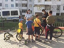 В столице Бурятии сотрудники ГИБДД провели профилактическое мероприятие «Безопасный двор»