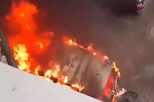 В Забайкалье машина взорвалась и сгорела из-за канистры бензина в салоне