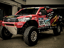 В ЮАР построили новый Toyota Hilux для «Дакара»