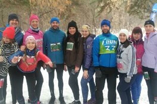 Челябинские бегуны провели любительский забег по пересеченной местности