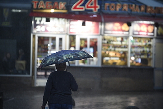 «Желтый» уровень опасности объявили в Московском регионе на 6 сентября из‑за дождя и грозы