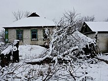 Два дома сгорели на окраине Донецка из-за обстрела