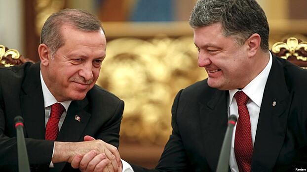 Эрдоган и Порошенко встретились в Стамбуле