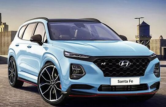 Обновленный Hyundai Santa Fe замечен с новыми фарами