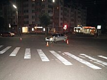 В Орле велосипедист избежал столкновения, но пострадал