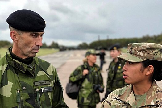 Швеция собралась направить военных на Украину