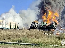 В Смоленской области локализовали пожар на переезде