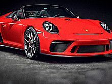 Объявлены российские цены на Porsche 911 Speedster