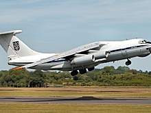 Спрятанный в Польше украинский самолет Ил-76 сняли на видео