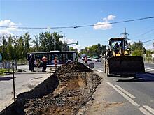 В Самаре ведутся работы по расширению ул. Академика Тихомирова