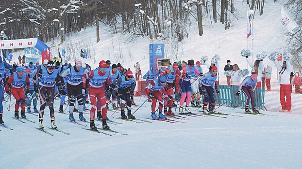 Более 450 человек вышли на старт IV Нижегородского лыжного марафона