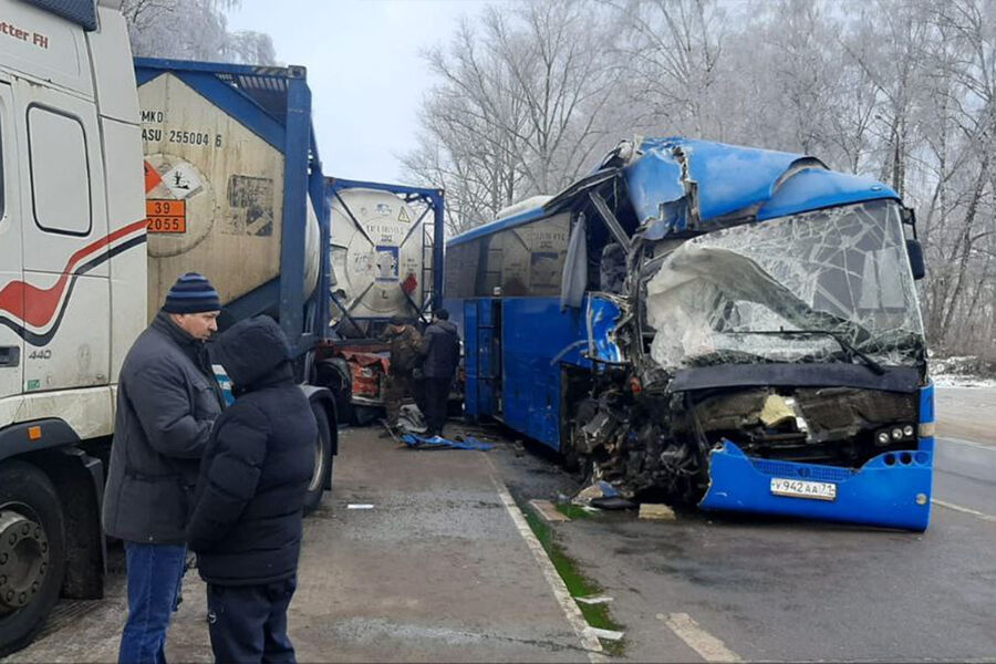Под Тулой разбился автобус с сотрудниками магазина «Магнит»