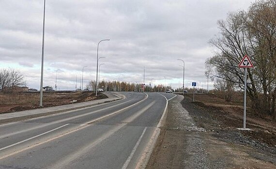 В Татарстане завершили ремонт дороги Столбище — Атабаево