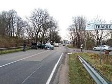 В Гвардейске лоб в лоб столкнулись две иномарки