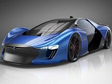 Испанский дизайнер представил рендер первый гиперкар Tesla Model EXP