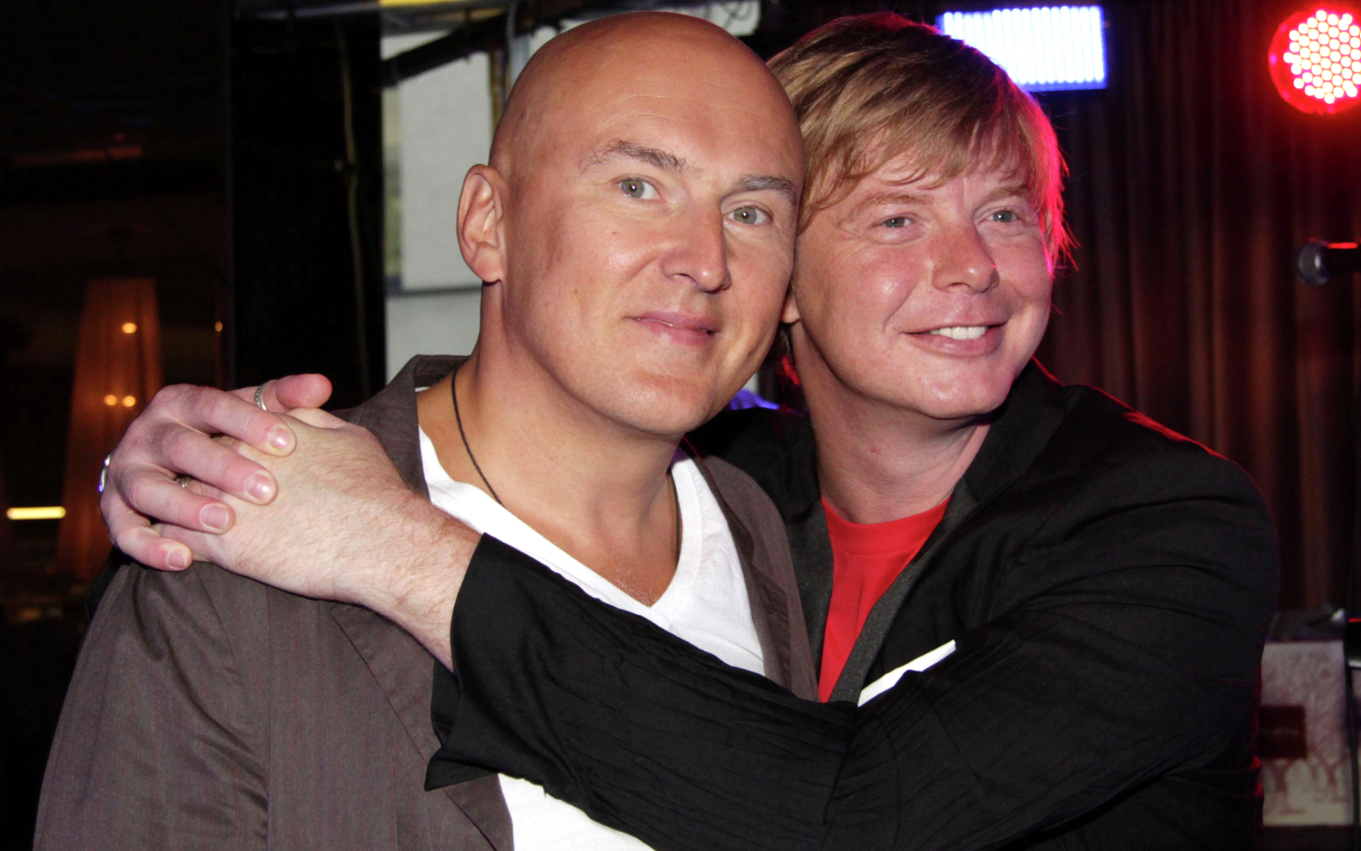 Рыжий из «Иванушек» со своим Создателем: Игорем Матвиенко