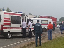 На трассе под Омском столкнулись две иномарки: есть погибшие
