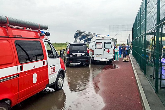Пострадавшего при падении трибун в Ростове ребенка эвакуировали в Москву