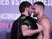 Магомедов сохранил пояс ACA, нокаутировав Оленичева в третьем раунде