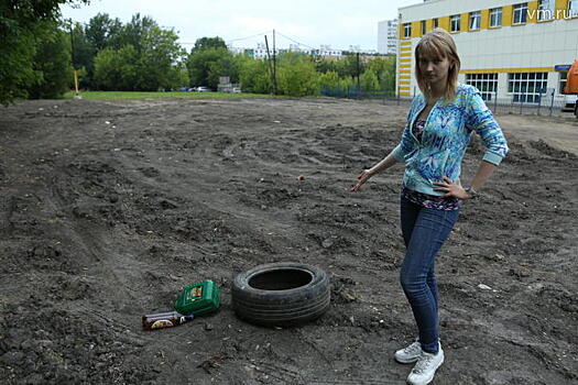 Есть идея. На месте пустыря появится детская площадка