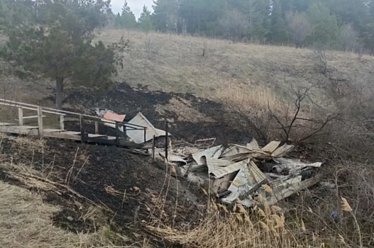 Пожар уничтожил купель на святом источнике Николая Чудотворца в Ульяновске