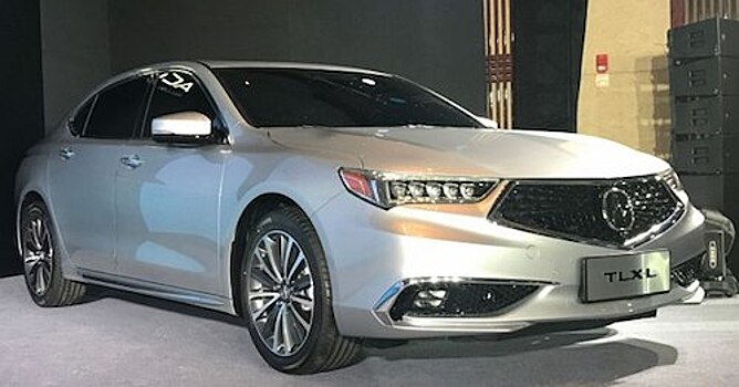 Удлиненный седан Acura TLX-L представят в августе