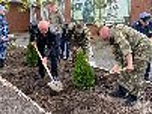 В УФСИН России по Республике Адыгея заложили «Аллею памяти» о погибших сотрудниках