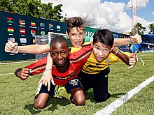 В Санкт-Петербурге прошёл международный детский форум «Футбол для дружбы»